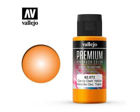 Vallejo Paints Dark Yellow Candy Rc Color 60Ml