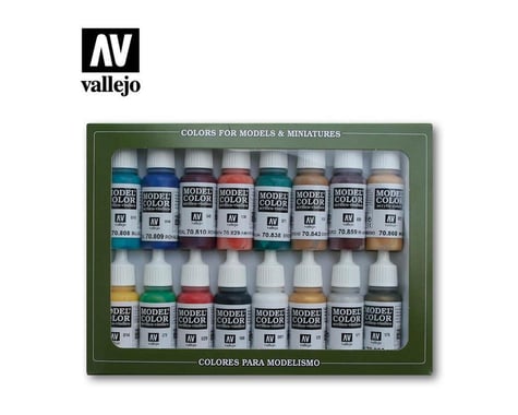 Vallejo Paints Medieval Colors Paint Set 17Ml