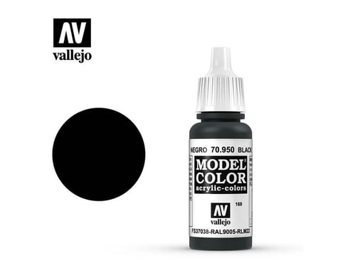 Vallejo Paints 17ML BLACK MODEL COLOR