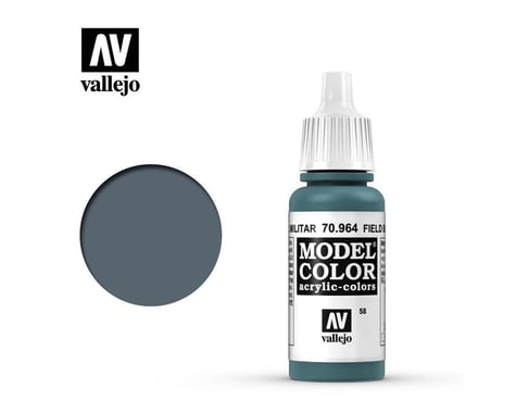 Vallejo Paints 17ML FIELD BLUE MODEL COLOR