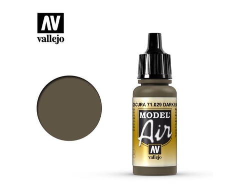 Vallejo Paints 17ML DARK EARTH MODEL AIR