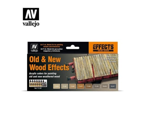 Vallejo Paints Old And New Wood Affects 17Ml