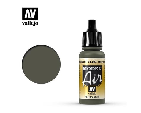 Vallejo Paints 17ML US FOREST GREEN MODEL AIR