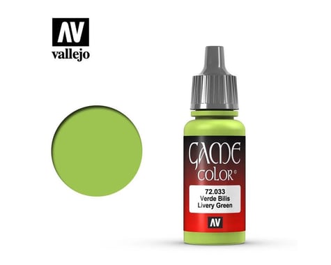 Vallejo Paints 17ML LIVERY GREEN GAME COLOR