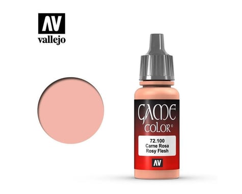 Vallejo Paints 17ML ROSY FLESH GAME COLOR