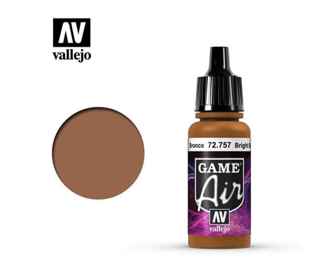 Vallejo Paints 17ML BRIGHT BRONZE GAME AIR