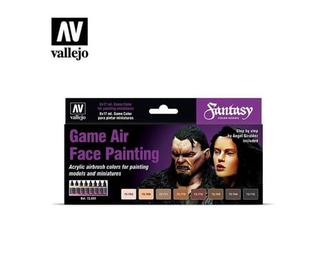 Vallejo Paints 17Ml Face Painting Male/Female Game Set