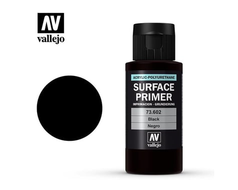 Vallejo Paints BLACK PRIMER ACRY-POLY 60ML