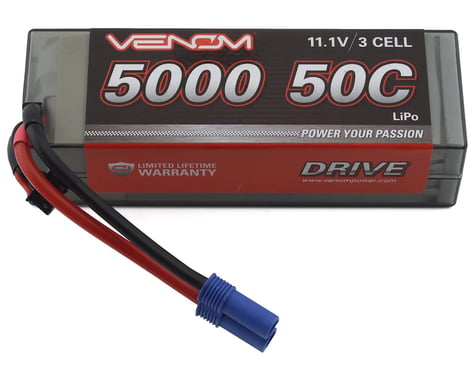 Venom Power Drive 3S 50C LiPo Hard Case Battery w/EC5 Connector (11.1V/5000mAh)