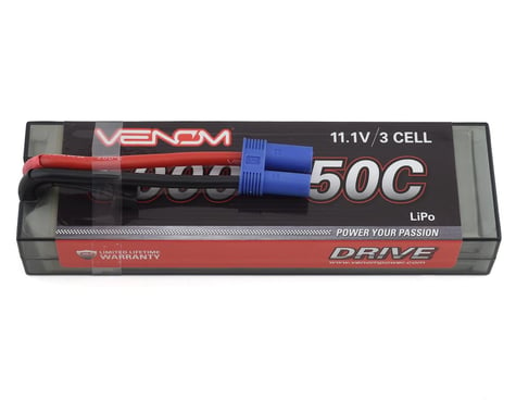 Venom Power Drive 3S 50C LiPo Hard Case Battery w/EC5 Connector (11.1V/5000mAh)