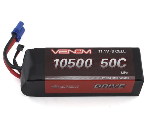 Venom Power 50C 11.1V 10500mAh 3S LiPo Battery : XMaxx
