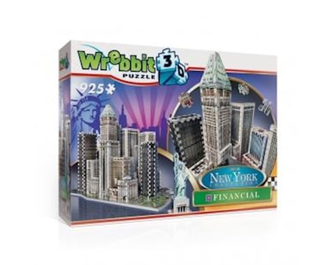 Wrebbit New York Financial 3D Puzzle