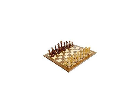 Wood Expressions  Walnut 15" Chessboard With 3" Ki