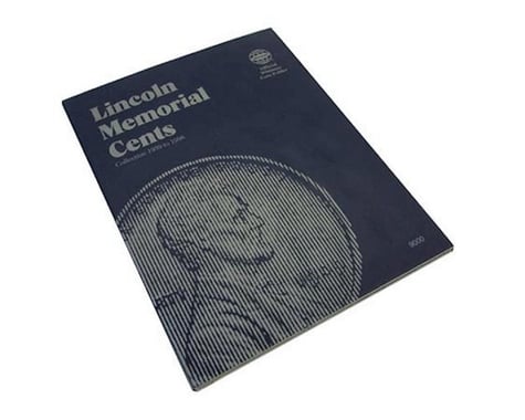 Whitman Coins Folder Lincoln Memorial #1 1959-1998