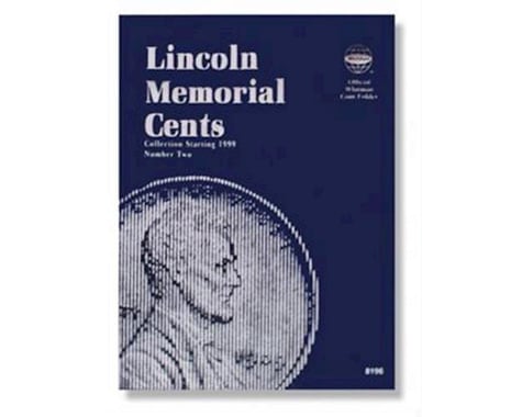 Whitman Coins Lincoln Memorial Cents 1999-2008 Coin Folder