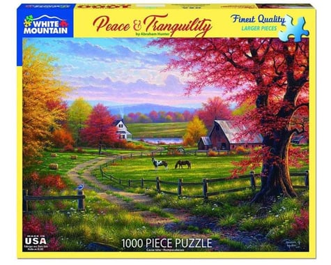 White Mountain Puzzles 1000Puz Peaceful Tranquility