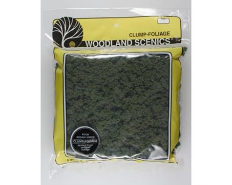 Woodland Scenics Clump-Foliage Bag (Medium Green) (165 cu. in.)