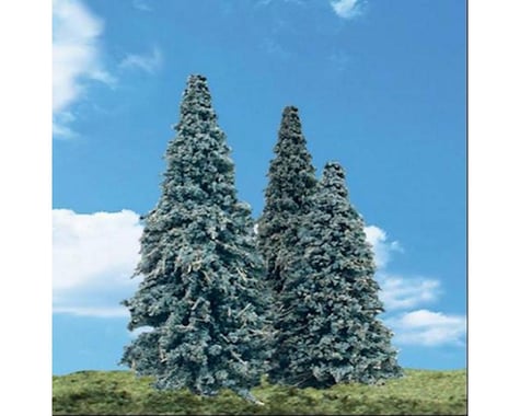 Woodland Scenics Blue Needle Trees 3.5 - 5.5  (4)