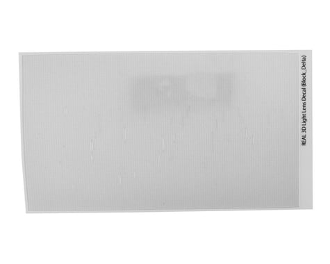 WRAP-UP NEXT REAL 3D Light Lens Decal (Clear) (Block-Delta) (130x75mm)