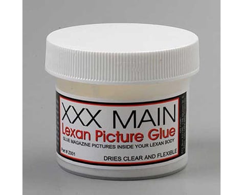 XXX Main Xxx Main Racing  Lexan Picture Glue