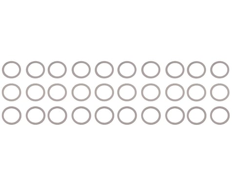 Yeah Racing 8x10mm Stainless Steel Washer Shim Set (30) (0.1, 0.2, 0.3mm)