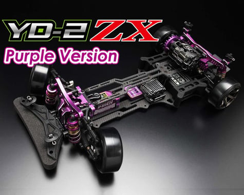 Yokomo YD-2ZX 1/10 2WD RWD Drift Car Kit (Purple)