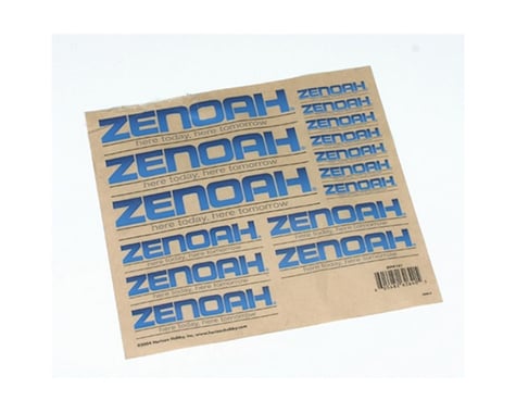 Zenoah Decal Sheet