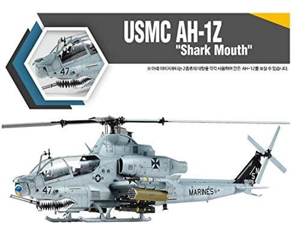 Academy 1/35 Scale AH-64A Apache Helicopter Plastic Model Kit