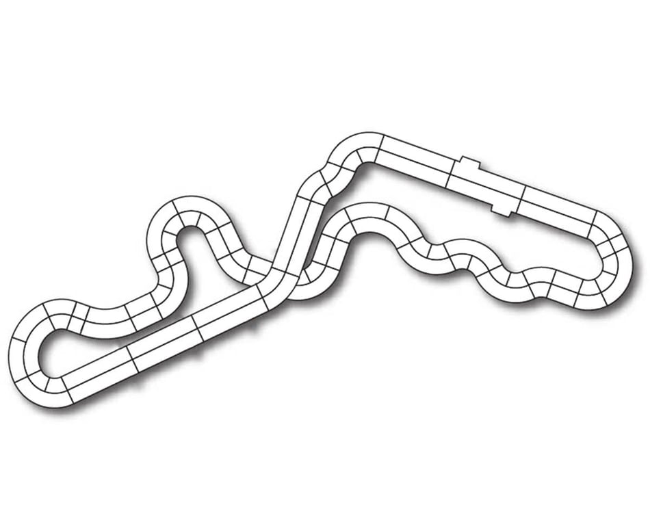 AFX Super International HO Formula Slot Car Track Set AFX21018 HobbyTown