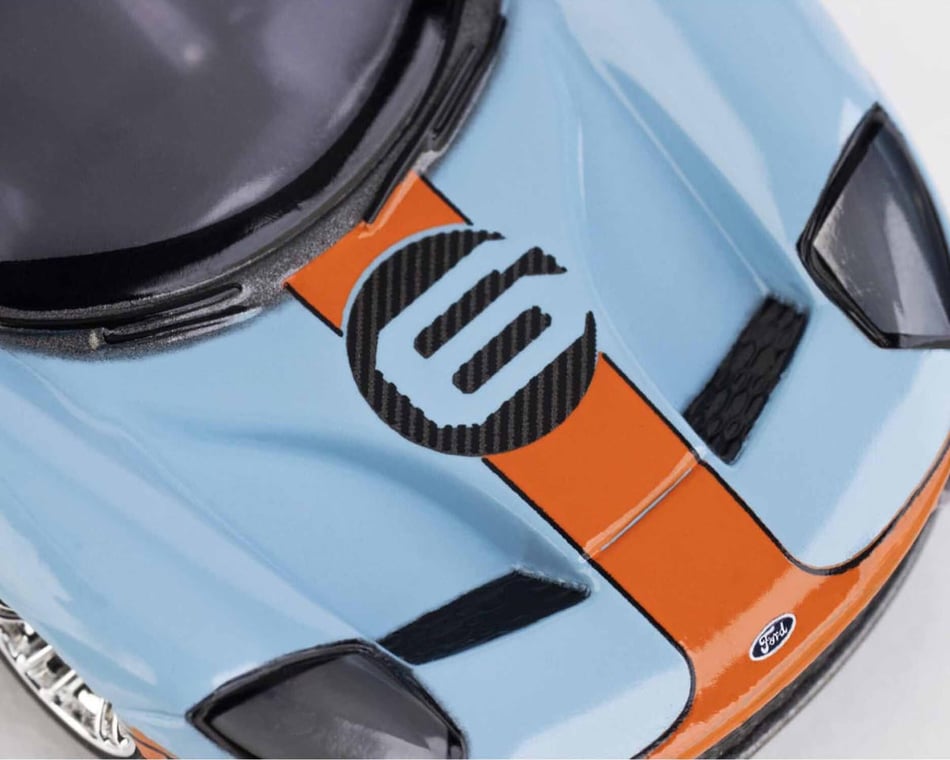 AFX 2020 Ford GT Heritage #6 HO Slot Car (Blue) (LWB) (Mega G+)