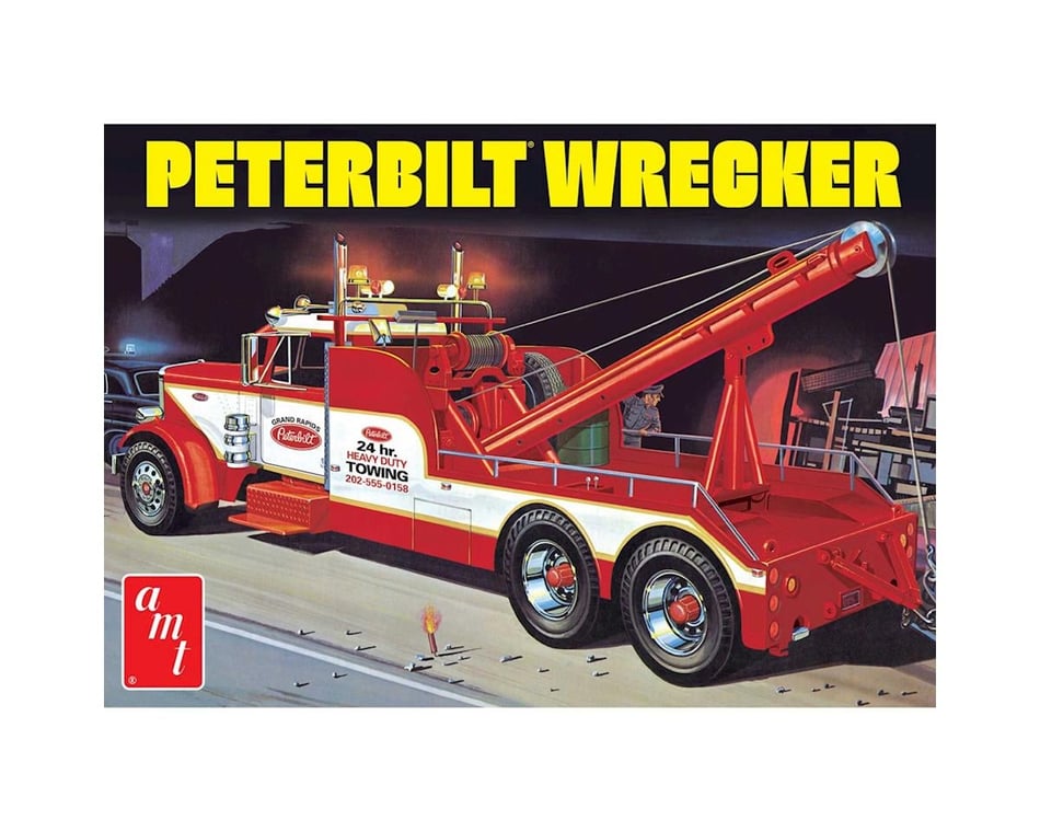 AMT 1/25 Peterbilt 359 Wrecker Model Kit [AMT1133] - HobbyTown