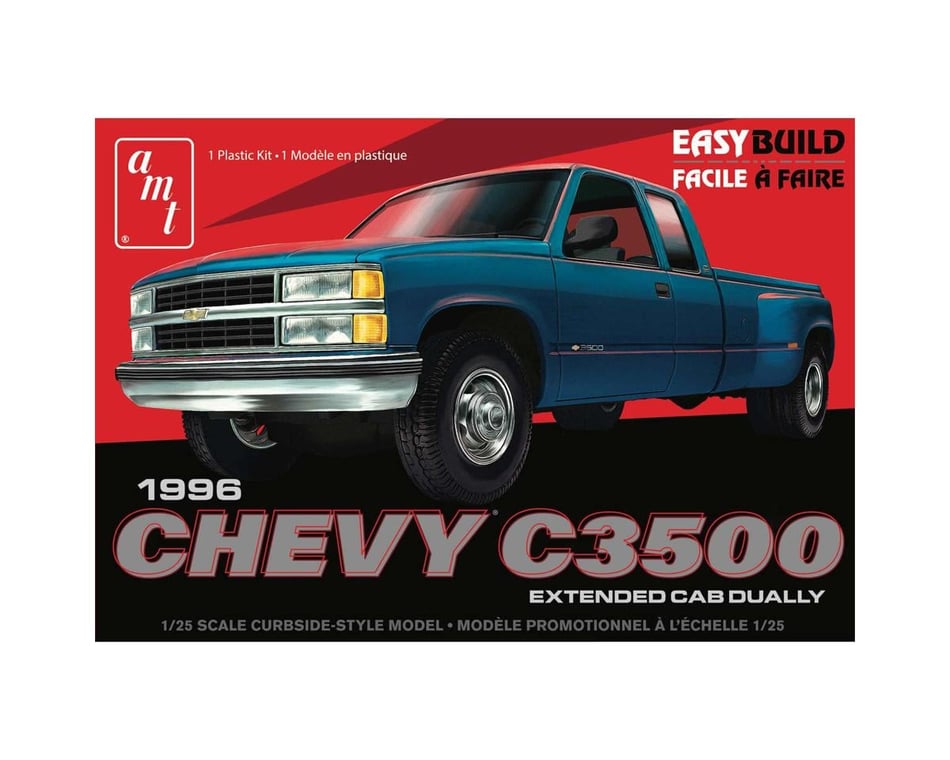 AMT 1/25 1996 Chevrolet C-3500 Dually Pickup EasyBuild Model Kit