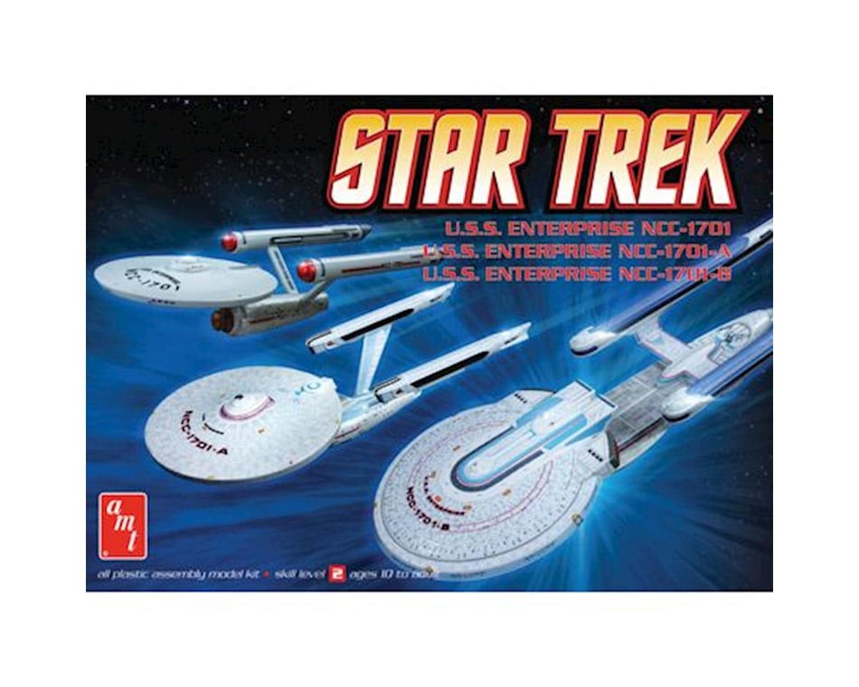 AMT 1/2500 Star Trek Enterprise Set (3N1) [AMT660] - HobbyTown