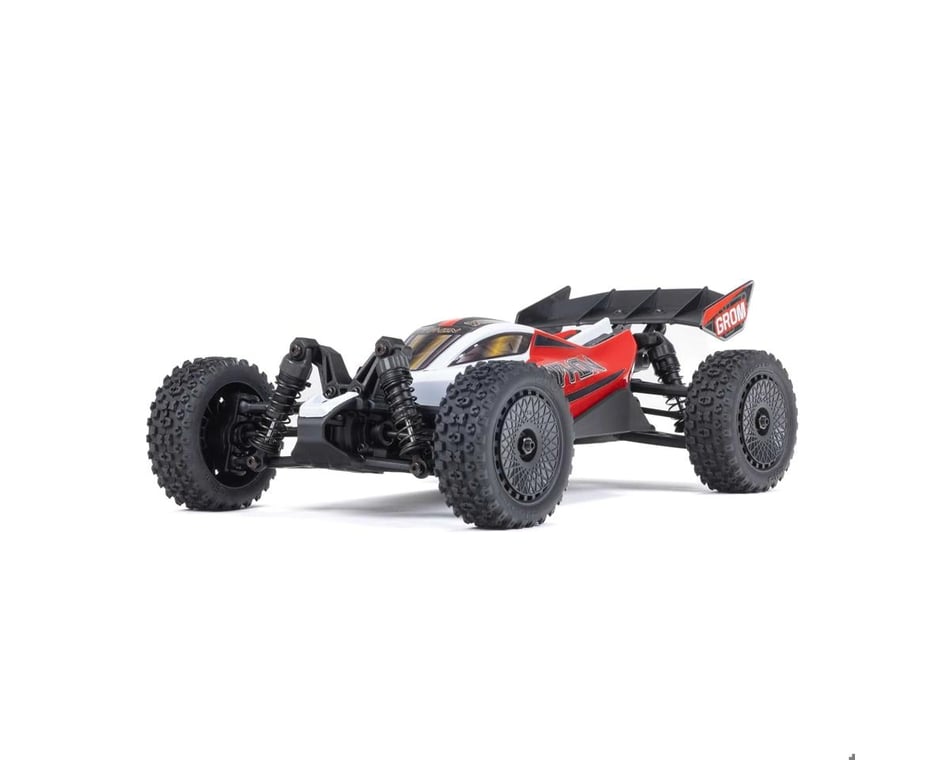 Arrma Typhon Grom MEGA 4WD 380 Brushed 1/14 Buggy RTR (Red/White