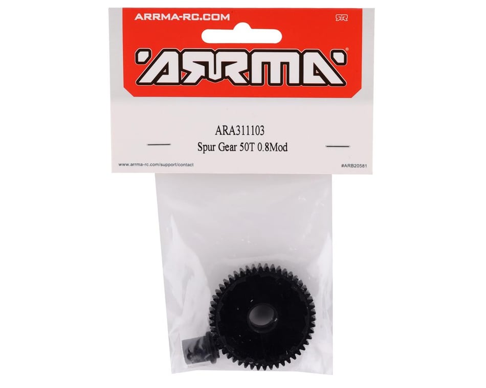 ARRMA Pignone Safe-D5 21T 0.8Mod – Ricambio In Metallo Per Modellismo (ARA311004) - 2