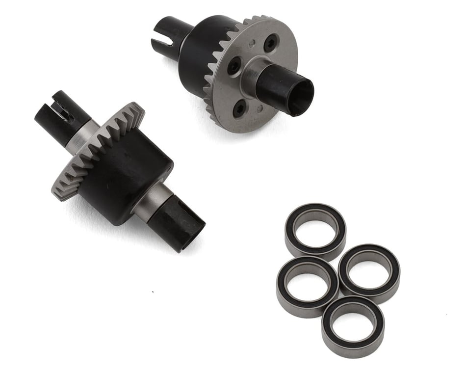 30T Metallo Differenziale Aggiornamento Compatibile per ARRMA 1/18 Granito GROM/Typhon GROM/1/14 Mini Mojave GROM Differenziale anteriore posteriore assemblato