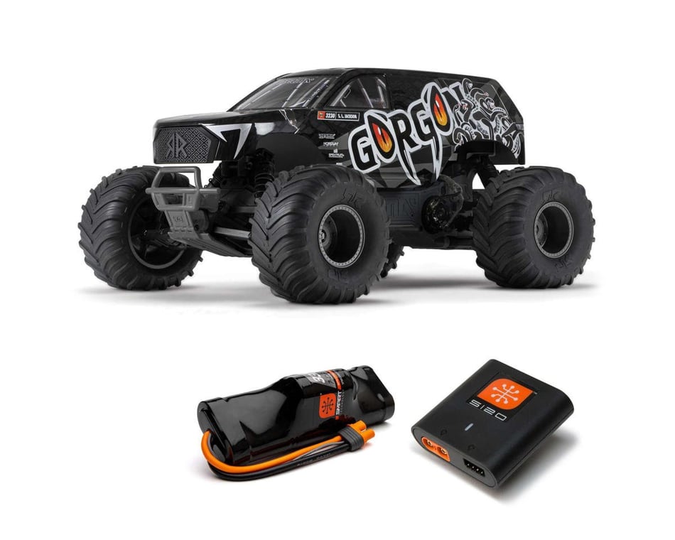 TUFF TRUCKS 2 X Micro Monster Trucks Set A Vintage Miniature 