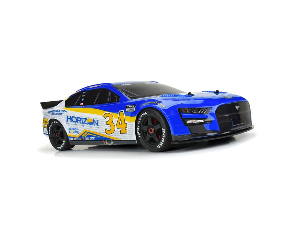 Arrma Infraction 6S BLX #34 Ford Mustang NASCAR Pre-Painted Body
