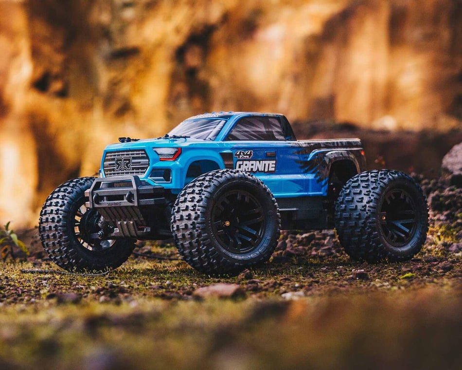 Arrma Granite 4x4 V3 550 Mega RTR Monster Truck (Blue) w/Spektrum