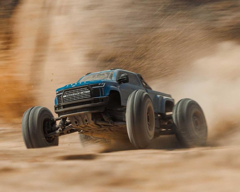 Arrma BIG ROCK 4X4 3S BLX 1/10 Nero Monster Truck Elettrico Arrma BIG ROCK 4X4 3S BLX 1/10 Nero Monster Truck Elettrico