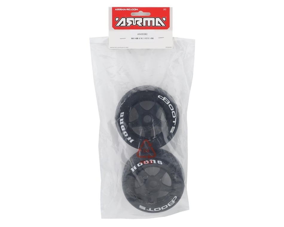 Arrma DBoots Hoons 42/100 2.9 Belted 5-Spoke Pre-mounted Tires (2