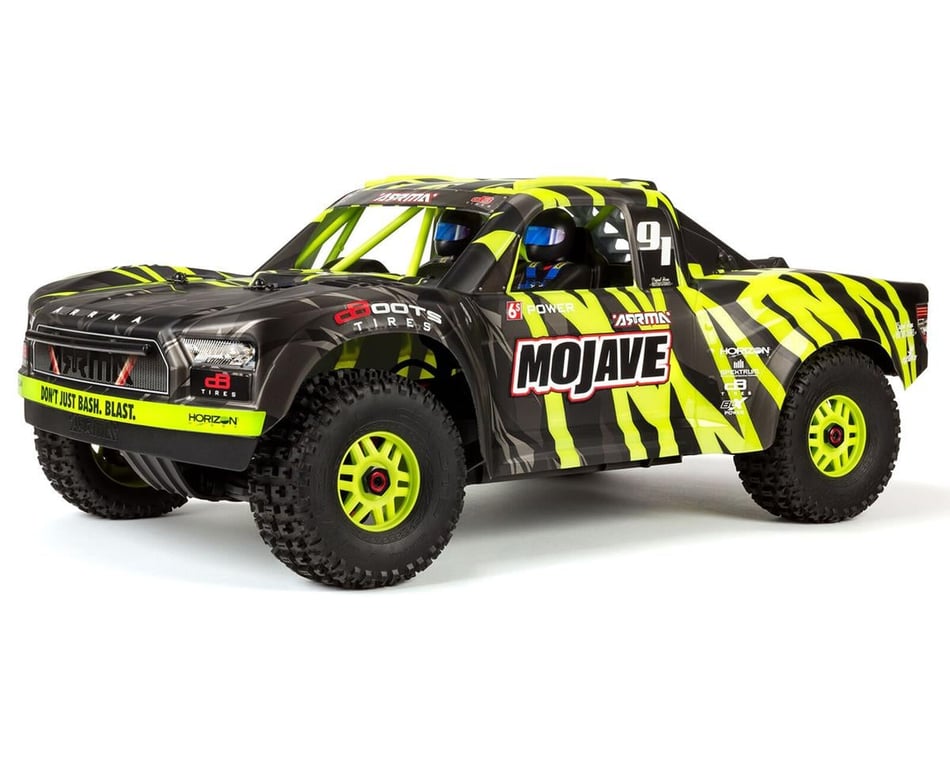 ホビーラジコン ARRMA 1/7 Mojave 6S V2 Arrma Mojave 6S BLX Brushless RTR 1/7 4WD RTR Desert Racer (Black