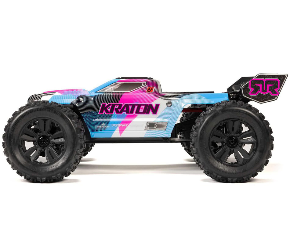 Arrma Kraton 6S BLX RTR 1/8 4WD Brushless Monster Truck (Blue/Pink