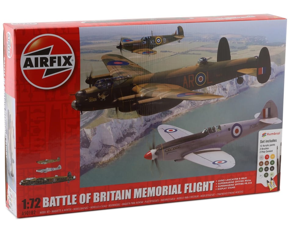 貴重AIRFIX製　1／７２バトル・オブ・ブリテン５０周年記念（３機種）未組立 AIRFIX 1/72 Battle of Britain Memorial Flight Plastic Model Kit