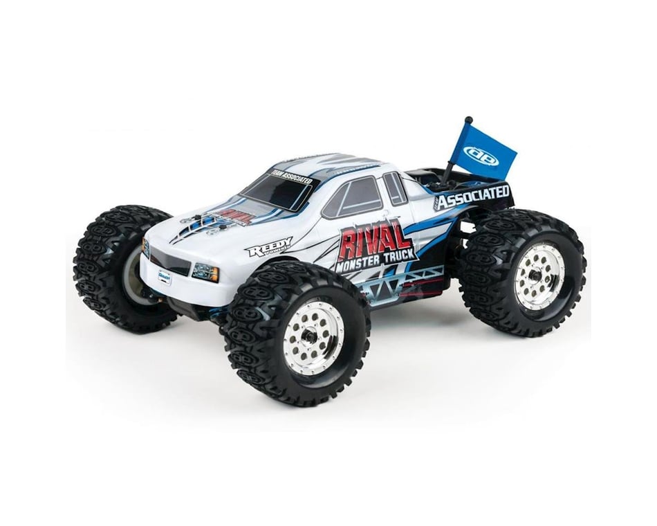 Team Associated Rival 1 18 4WD Monster Truck RTR White