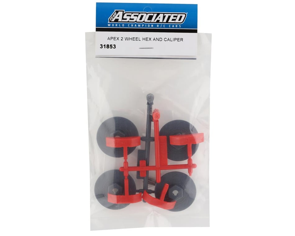 Team Associated Apex2 Wheel Hexes & Caliper Set [ASC31853] - HobbyTown