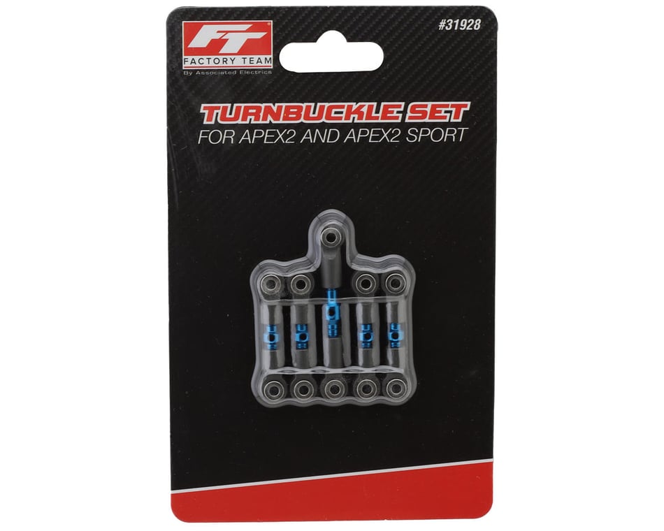 Team Associated Apex2 FT Aluminum Turnbuckle Set [ASC31928