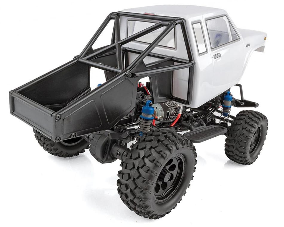 Team Associated CR12 Tioga Trail Truck RTR 1/12 4WD Rock Crawler  (White/Blue) w/2.4GHz Radio, Battery & Charger