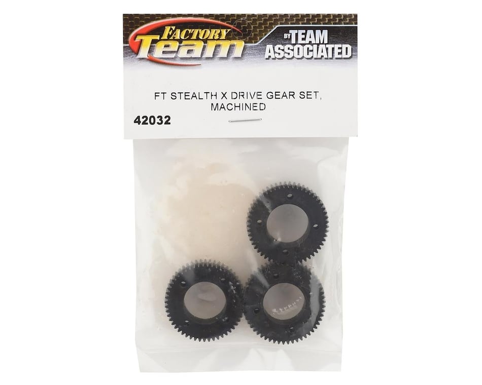 Associated FT Stealth X Drive Gear Set Machined Asc42032 for sale online 