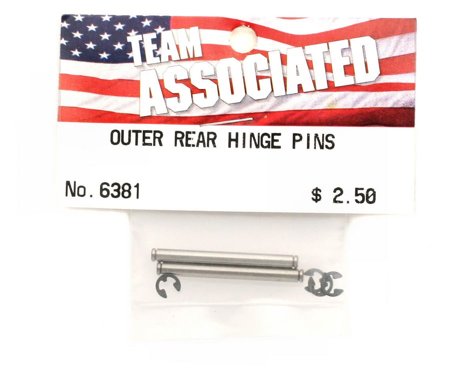 Team Associated 6381 Hinge Pin Rear Outer 2 
